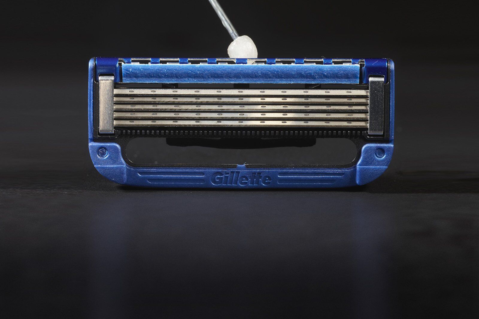 Gillette razor Before photo retouching Image