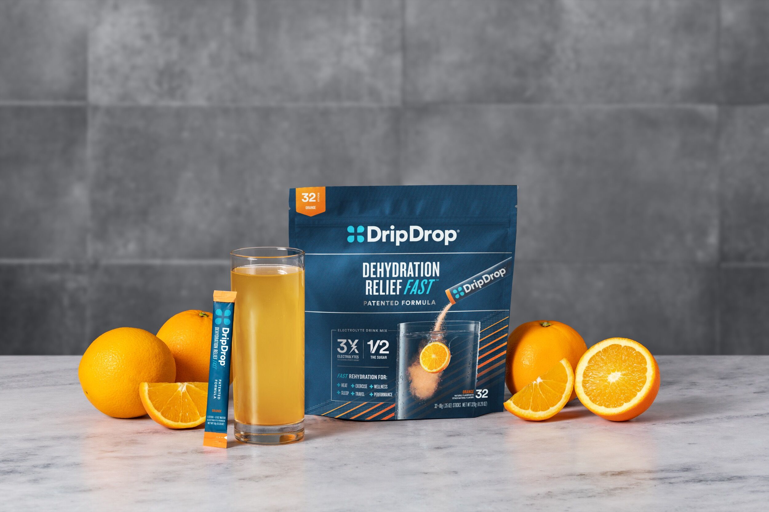 DripDrop Before photo retouching Image